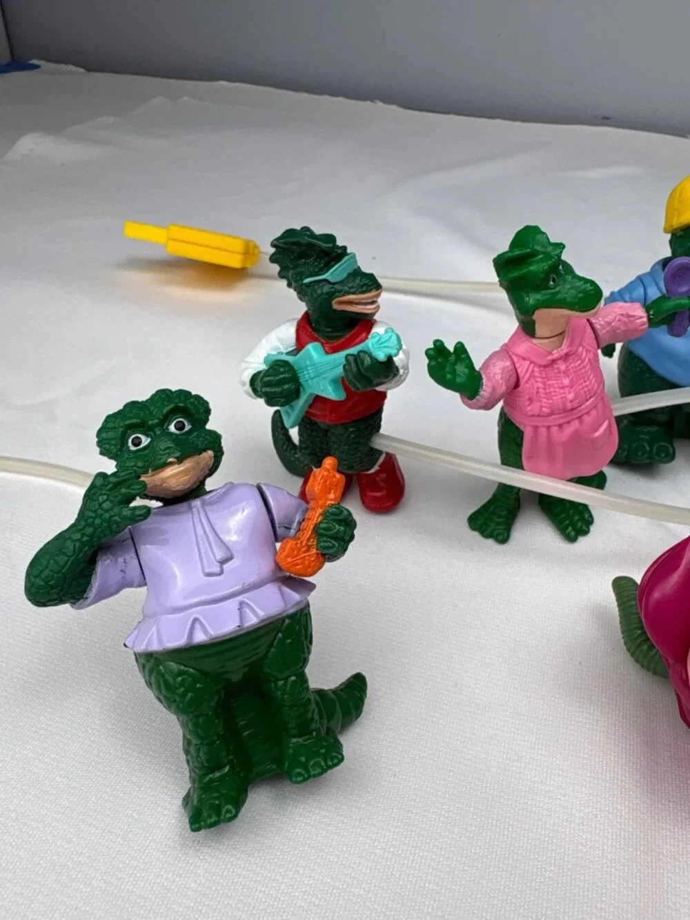 McDonalds 1990s Dinosaur Family Toys Figurines Set Retro Kids Meal Lot